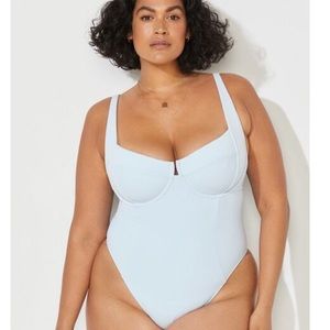 CAMILLE KOSTEK SHE'S ICONIC UNDERWIRE ONE PIECE nwt